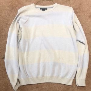 Striped knit sweater